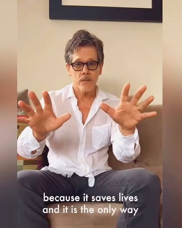 Coronavirus: contra la negligencia de otros artistas, la toma de conciencia de Kevin Bacon