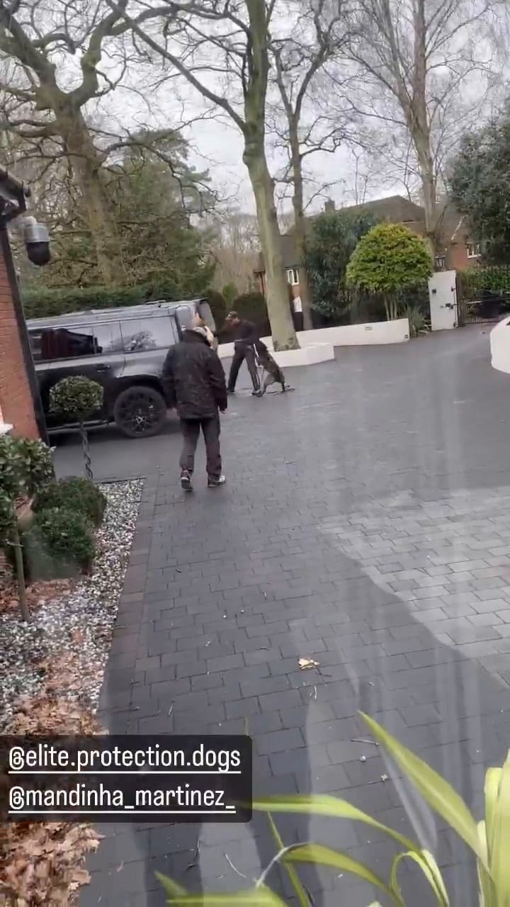 Dibu Martínez puso a prueba su perro guardián