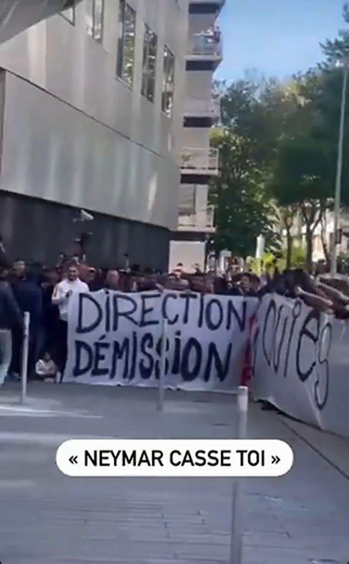 La bronca no fue solo con Messi, también fue contra Verratti y Neymar