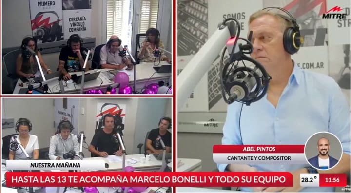 Abel Pintos respaldó a Lali y a María Becerra y apuntó contra Milei: "Las faltas de respeto no las tolero en nadie"