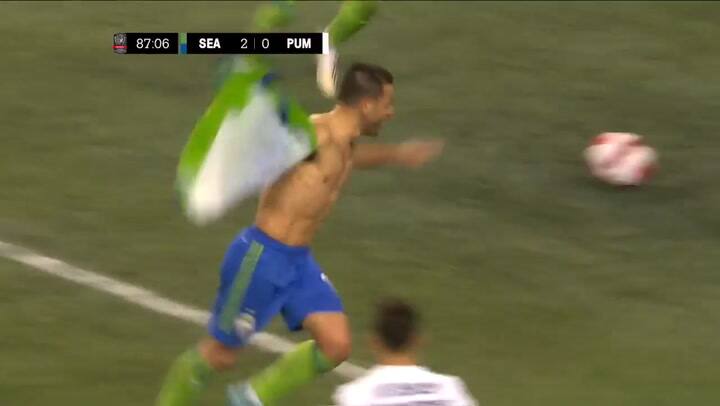 Nicolas Lodeiro sentenció la goleada