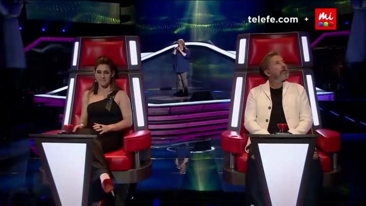 La Voz Argentina: Isaías - 'Angels' - Fuente: Telefe