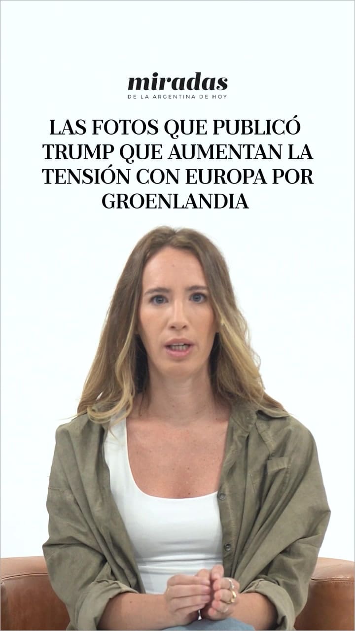 Las fotos que publicó Trump que aumentan la tensión con Europa por Groenlandia