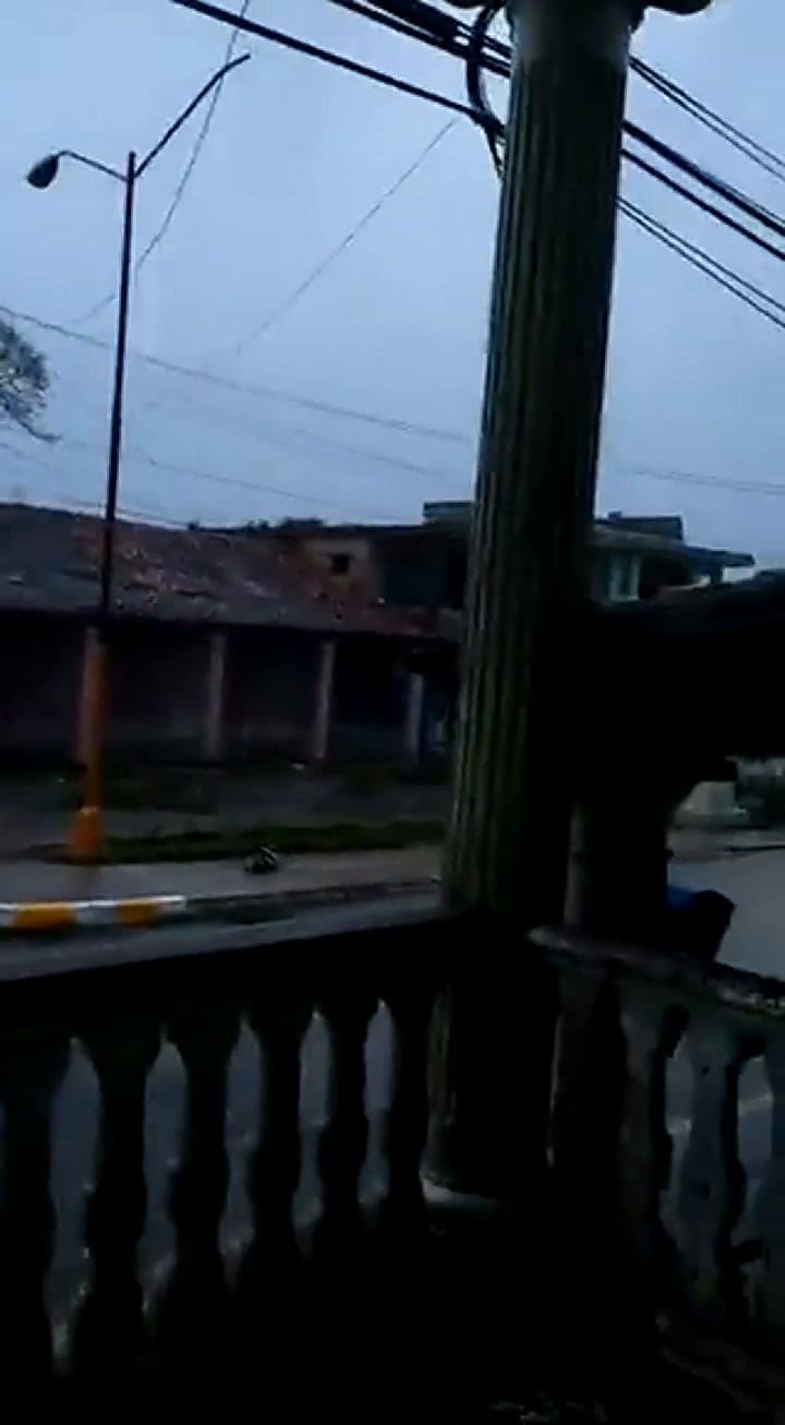 El huracán Ian tocó tierra en cuba y causó destrozos a su paso