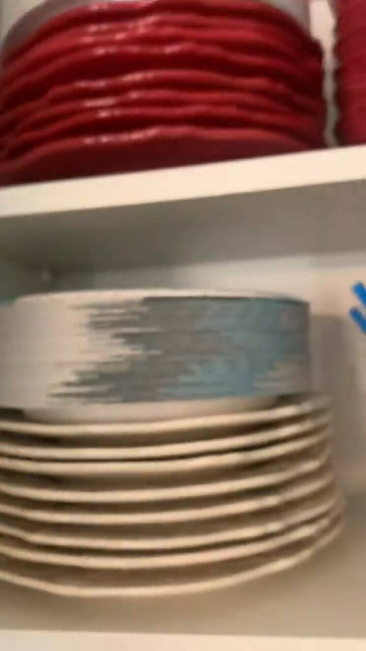 La tiktoker señaló que en Estados Unidos no lavan platos y prefieren usar desechables