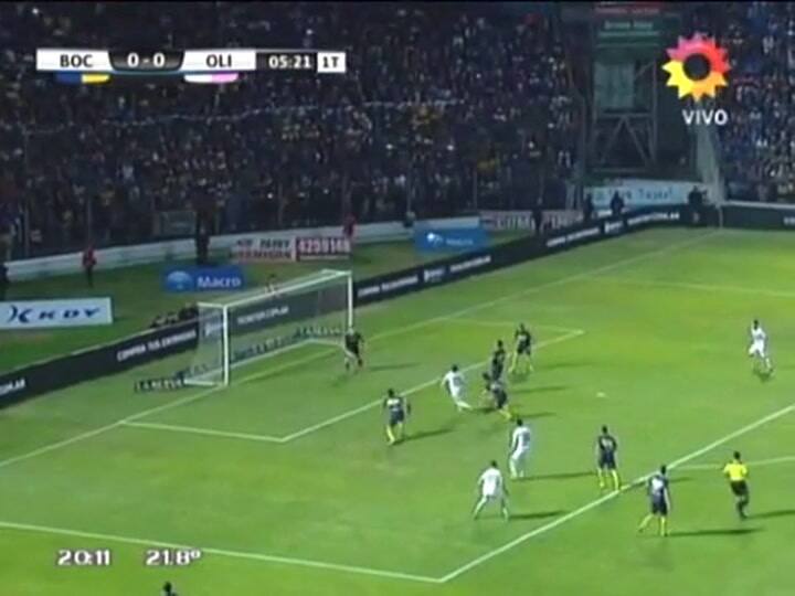 El gol de Olimpia 1-0