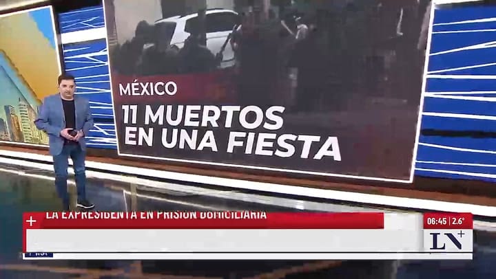 Masacre en una fiesta en Mexico: 11 muertos