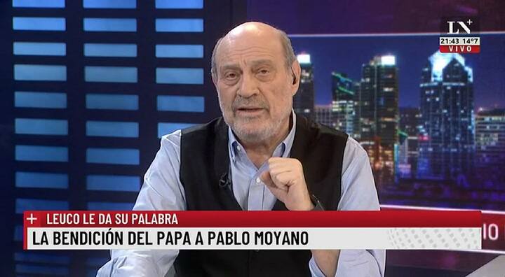 La bendición del Papa a Pablo Moyano. Leuco le da su palabra.