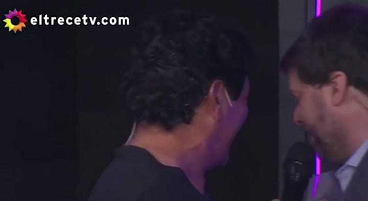 El increíble parecido de un participante a Diego Maradona