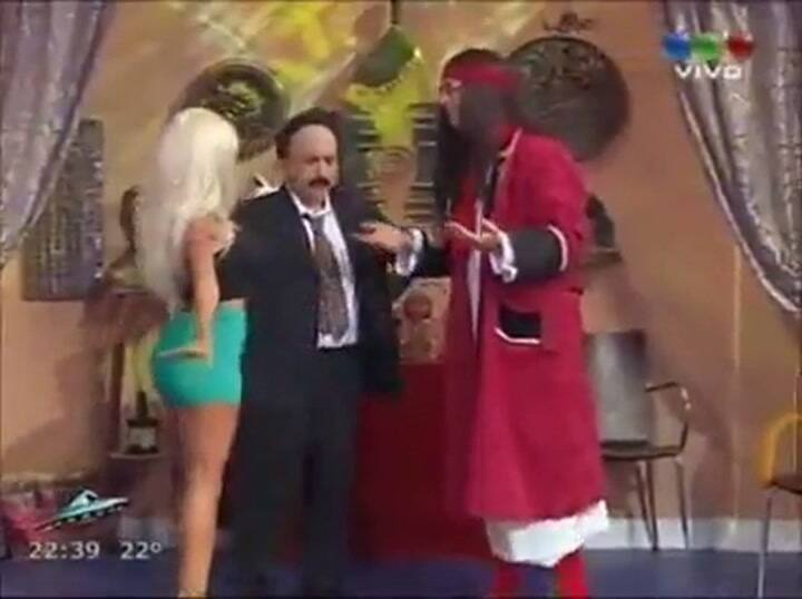 Peña y Marley juegan a ser La bebota y El Manosanta (Telefé)