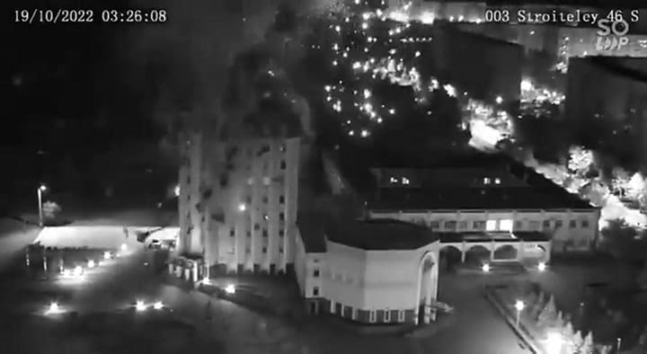 Un misil HIMARS golpeó el edificio del ayuntamiento en la ciudad ocupada por Rusia de Energodar