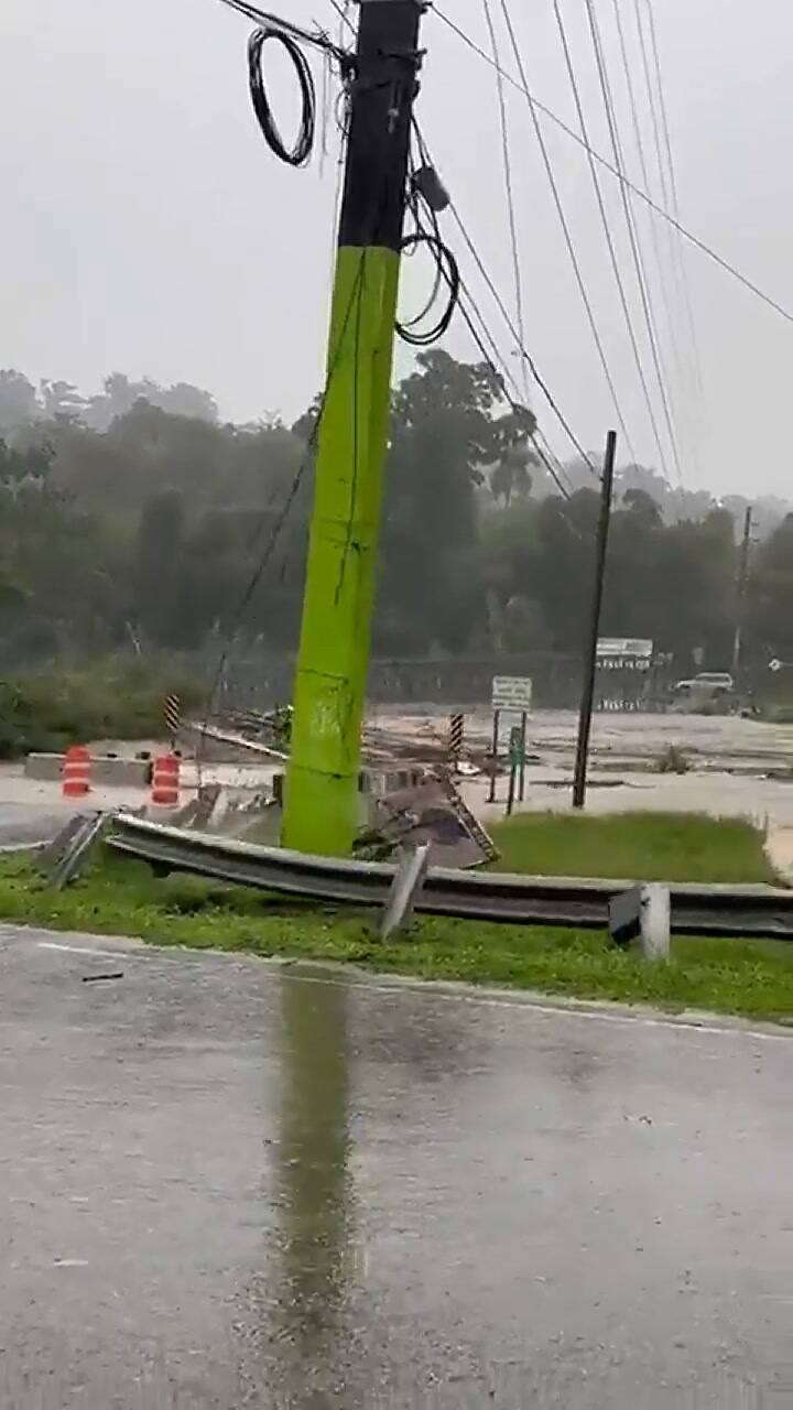 El huracán Fiona dejó graves estragos en su paso por Puerto Rico
