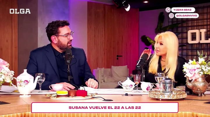 Susana Giménez confirmó su programa de streaming