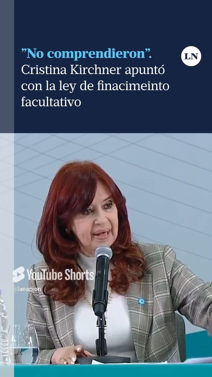 Cristina Kirchner Apuntó Por El Veto Al Presupuesto Facultativo