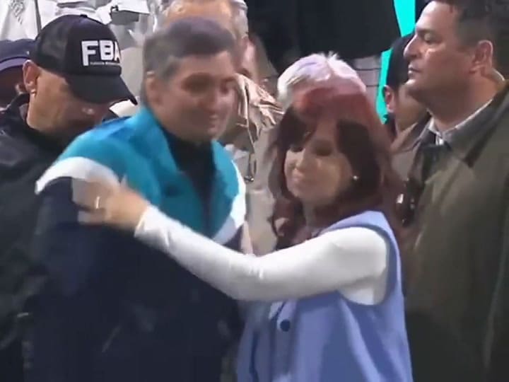 La emoción de Máximo Kirchner