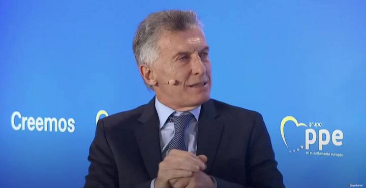 El discurso de Macri en España