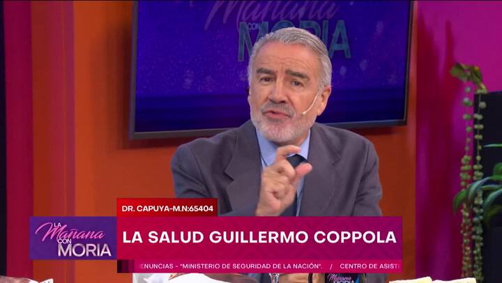 El médico Guillermo Capuya dio detalles de la salud de Guillermo Coppola
