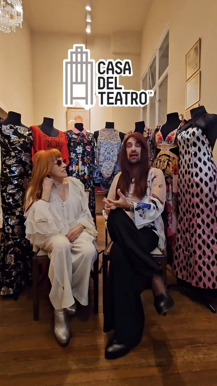 Lali donó siete vestidos a la Casa del Teatro