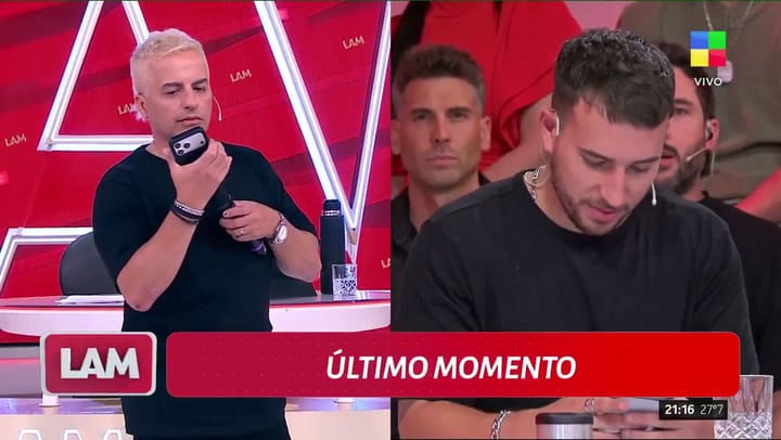 Pampita desmintió a Martín Salwe en diálogo con Ángel de Brito