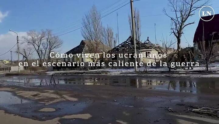 LA NACION en el frente oriental. A casi un año del inicio de la guerra.