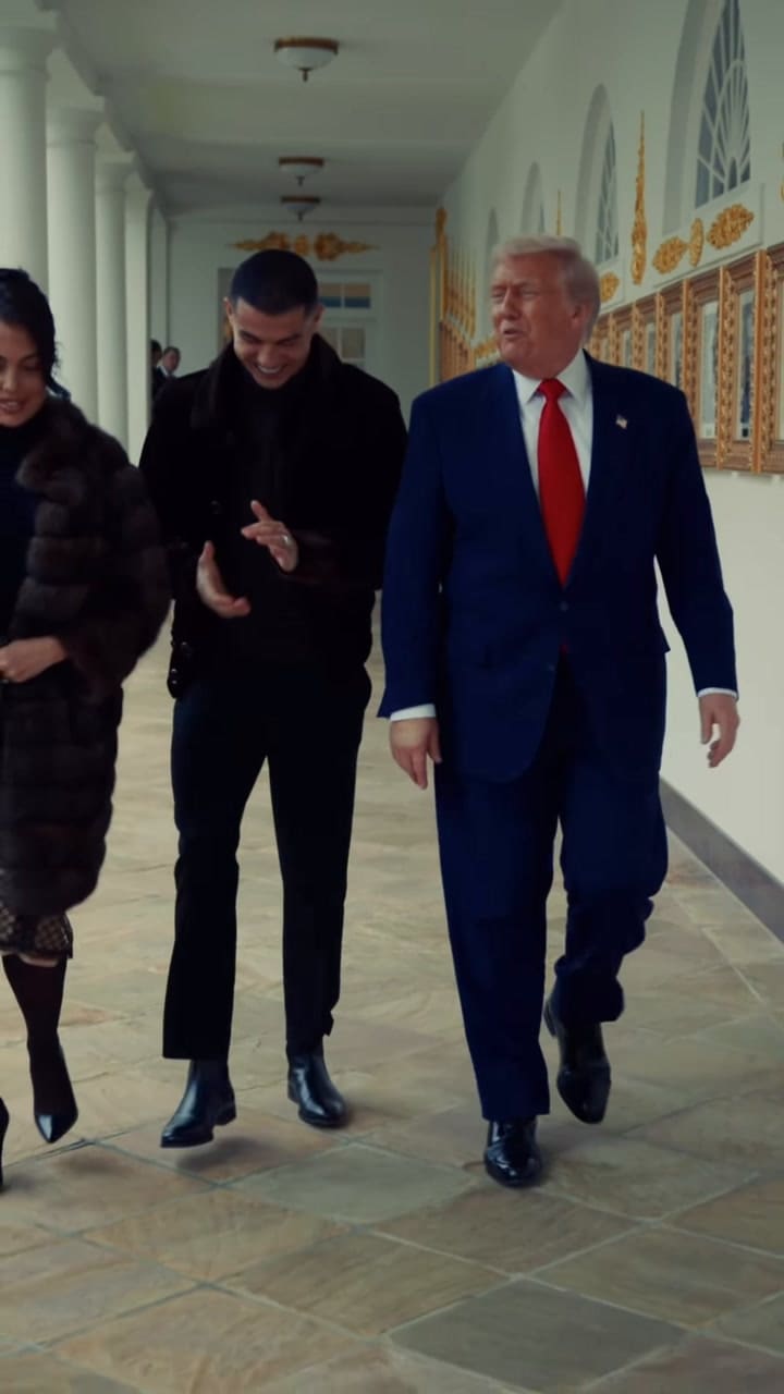 Donald Trump elogió a Cristiano Ronaldo tras su visita a la Casa Blanca el martes por la noche