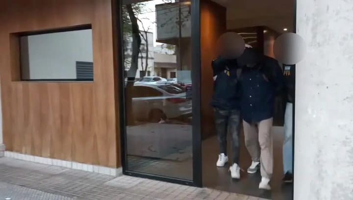 La detención del sospechoso