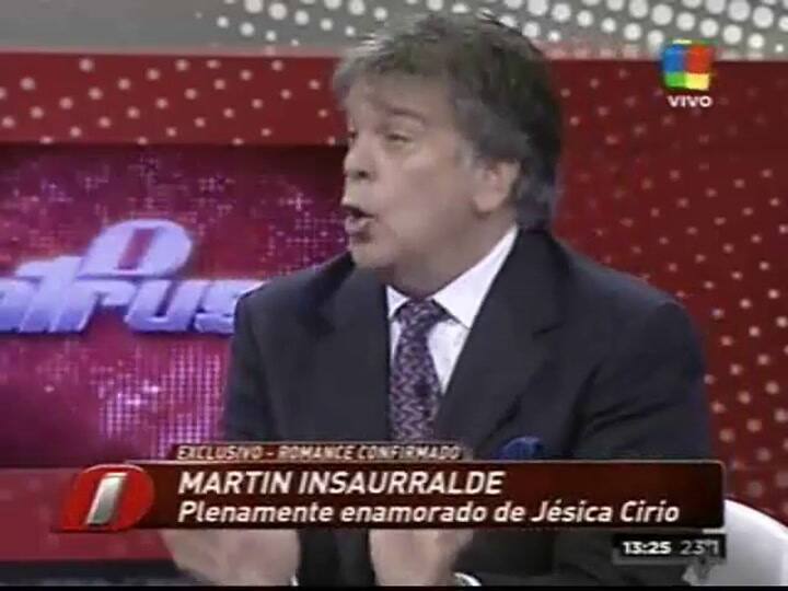 Martín Insaurralde explicó la foto con Jessica Cirio (América)