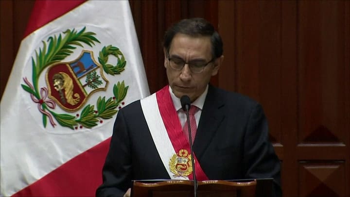 Vizcarra promete ser "firme en la lucha contra la corrupción"