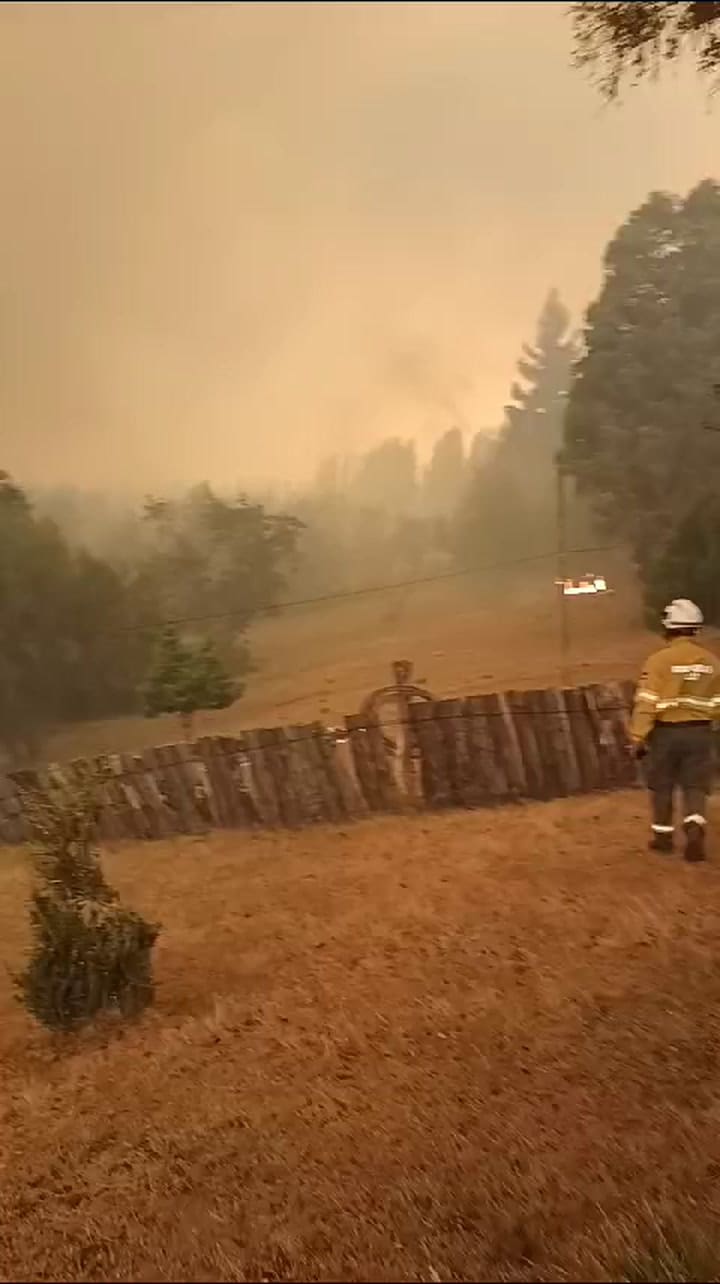 incendio en Cascada Escondida. Gentileza Splif