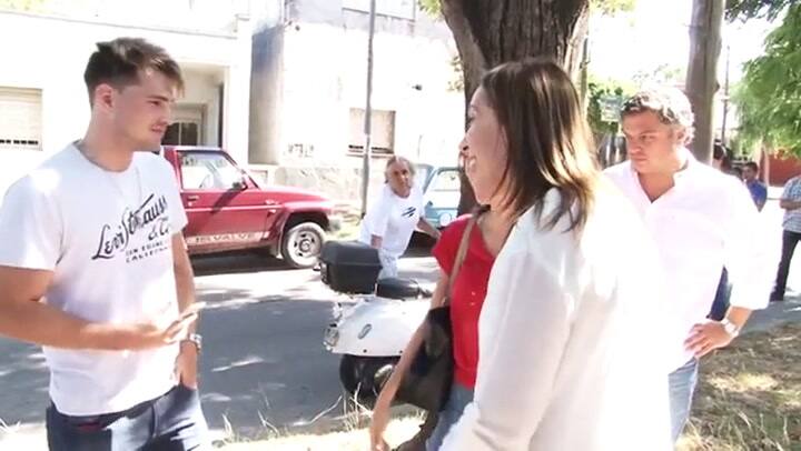 Vidal encabezó el timbreo de Cambiemos en la provincia de Buenos Aires