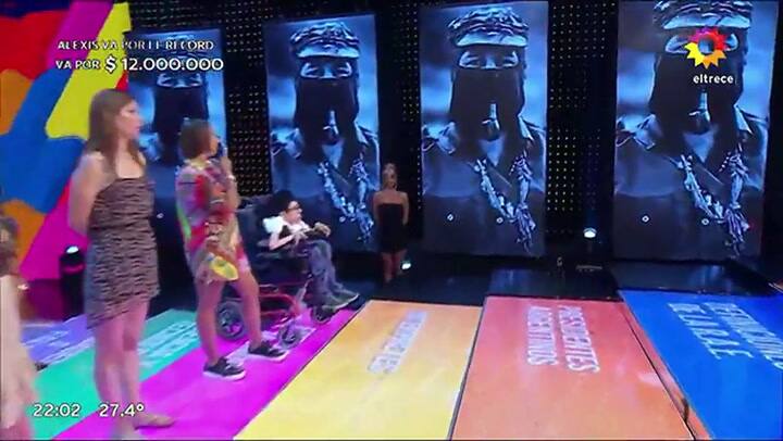 Tras ganar 10 millones de pesos, Alexis quedó afuera de Los 8 escalones