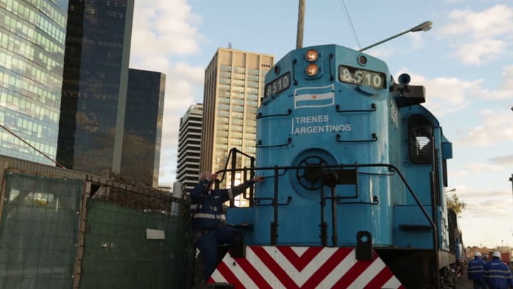 Viaje en tren al túnel misterioso
