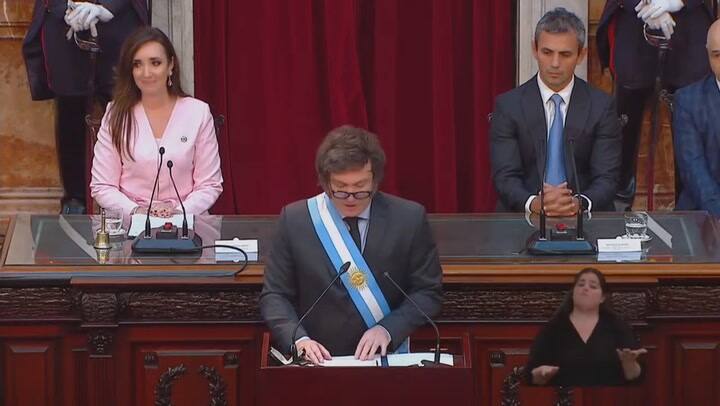 Javier Milei Hacia Los Diputados Muchos Políticos Como Muchos De Ustedes Son Ricos