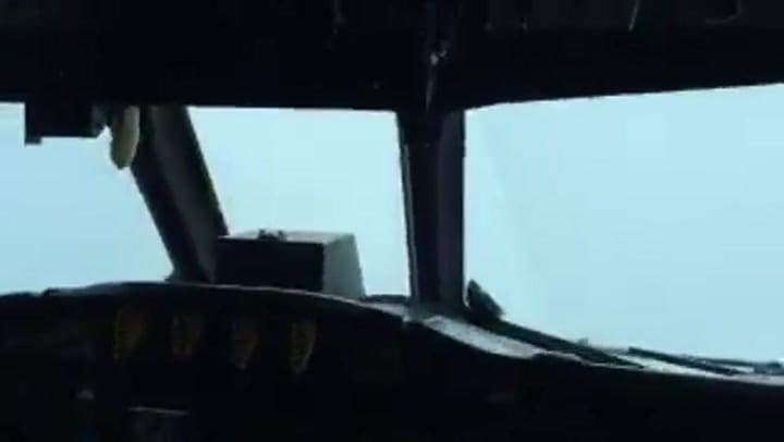 Turbulencia provocada por el huracán Matthew