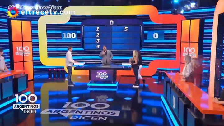 Darío Barassi y su disfraz de Fiona de Shrek en 100 argentinos dicen (eltrece)