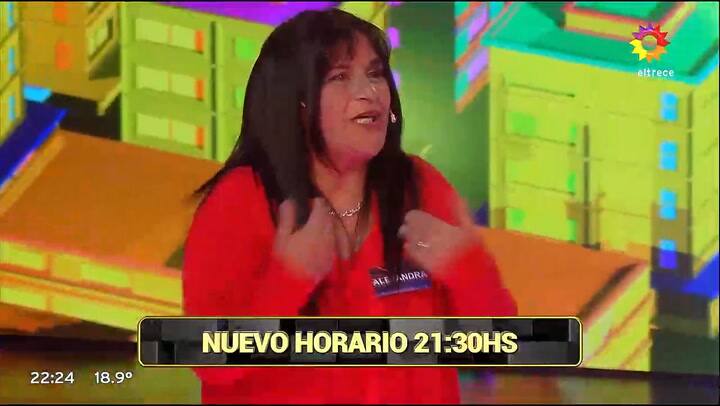 Alejandra compartio su historia en Los 8 escalones