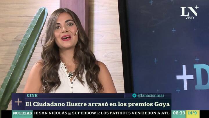 Premios Goya El Ciudadano Ilustre, triunfadora - Andrea Frigerio en Más Despiertos