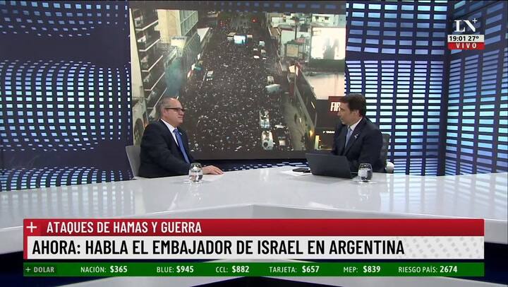Sela, Embajador De Israel En Argentina “Falló La Inteligencia. Es Una Cosa Que No Podemos Aceptar