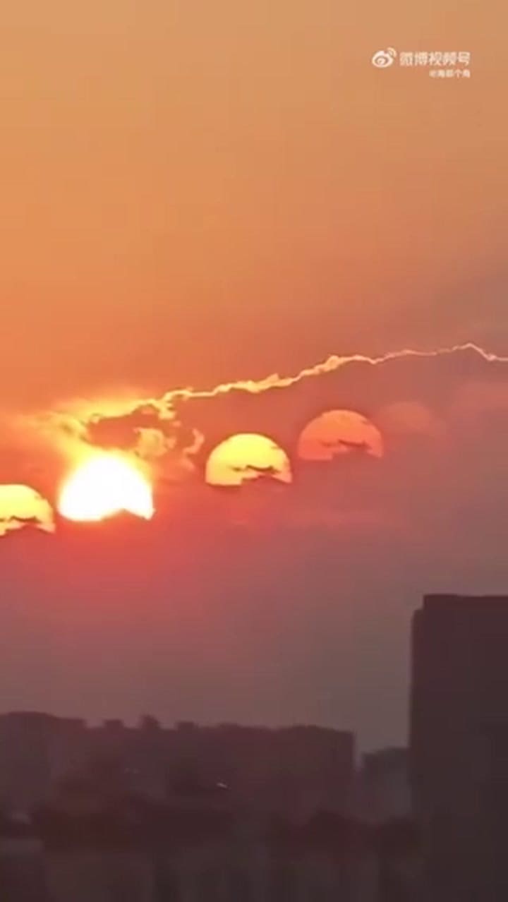 Siete soles en China