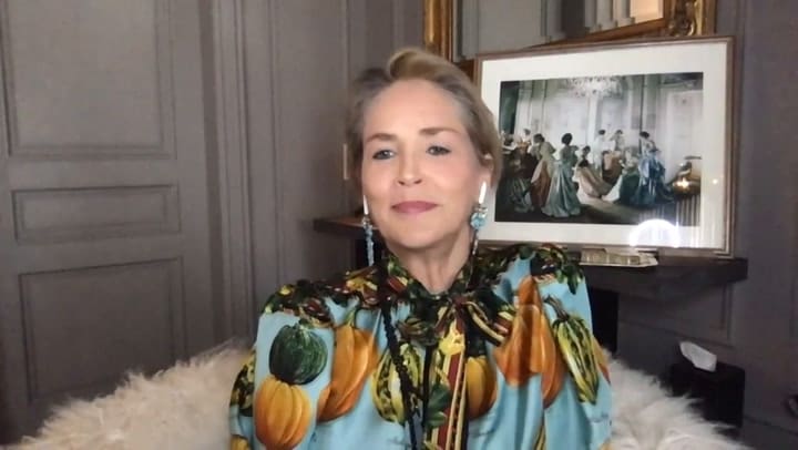 Sharon Stone y el inolvidable beso de Robert De Niro