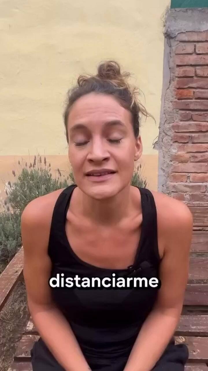 Agustina tuvo que recibir atención médica debido al estrés que atraviesa