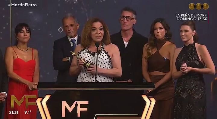 El fuerte discurso de Lizy Tagliani en los Martín Fierro 2026
