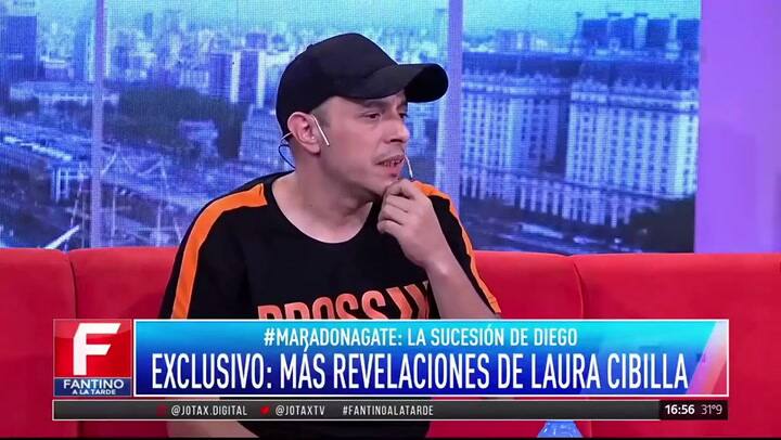 El Dipy abandonó en vivo el programa de Alejandro Fantino - Fuente: América TV