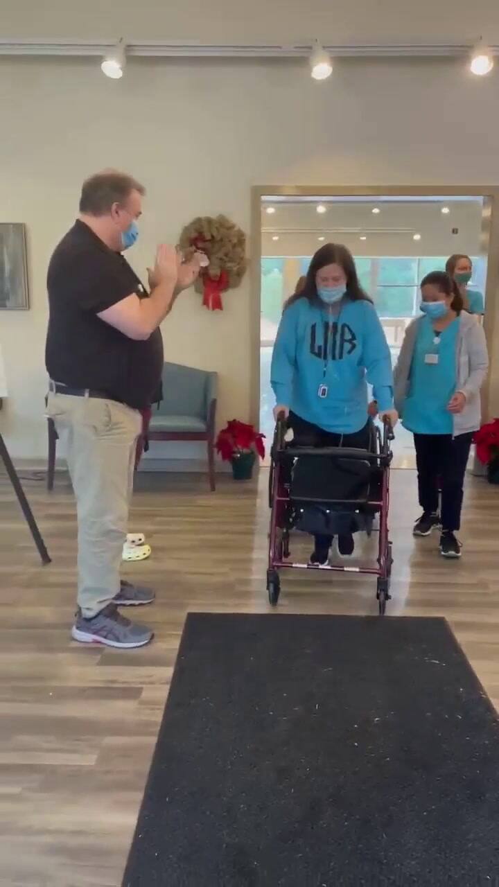 Covid. Despertó del coma un día antes de que la desconectaran (Fuente: Memorial Satilla Health)