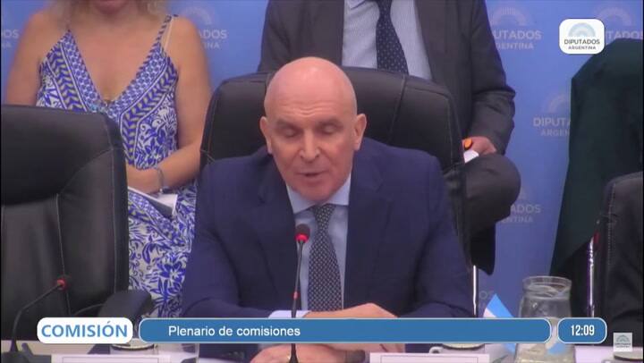 Espert y sus peleas en la Comisión de Presupuesto y Hacienda