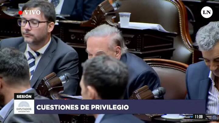 El discurso de Miguel Ángel Pichetto en diputados por la sesión en Ficha limpia