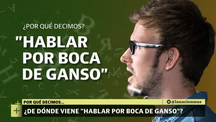 CAMPO LN+ - Dicho: 'boca de ganzo'