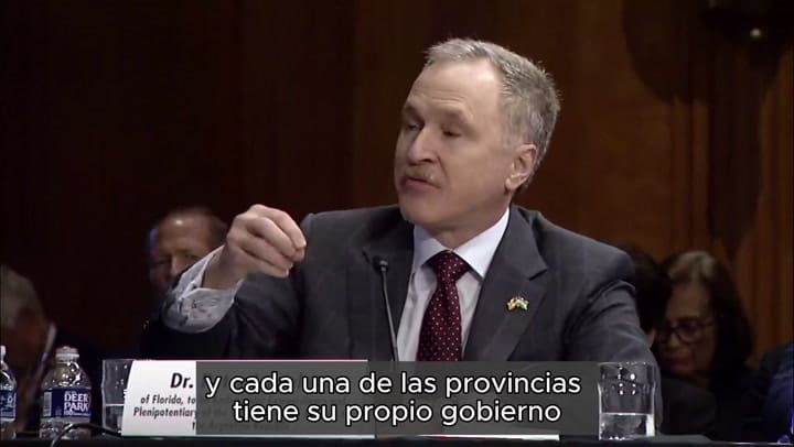 Las declaraciones de Peter Lamelas, embajador de EE.UU. designado en Argentina