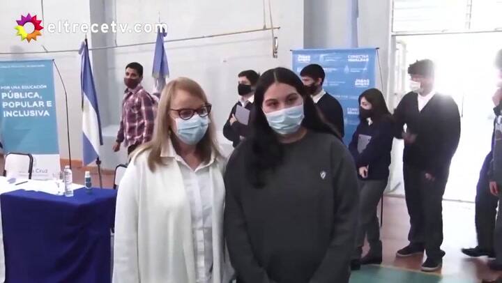 Los regalos del Frente de Todos en Santa Cruz.