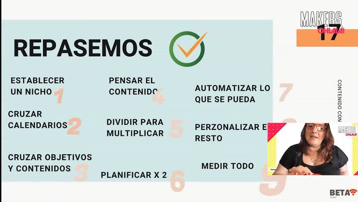 Beta Suárez - Comunicación: las ventajas de planificar